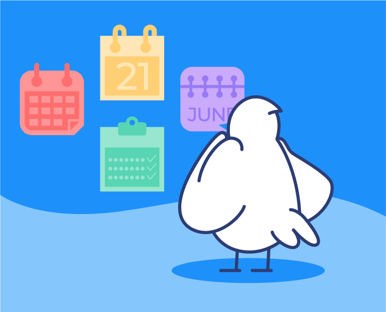 Como gerenciar seus compromissos em um calendário completo no seu