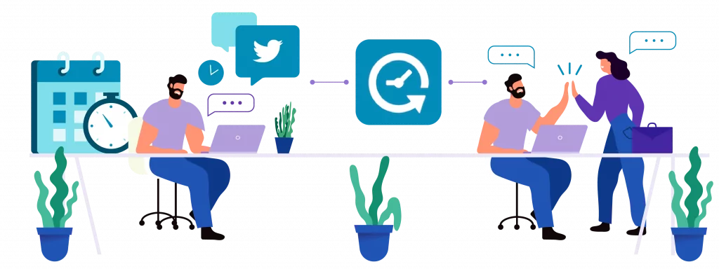 Deel uw planningspagina op Twitter