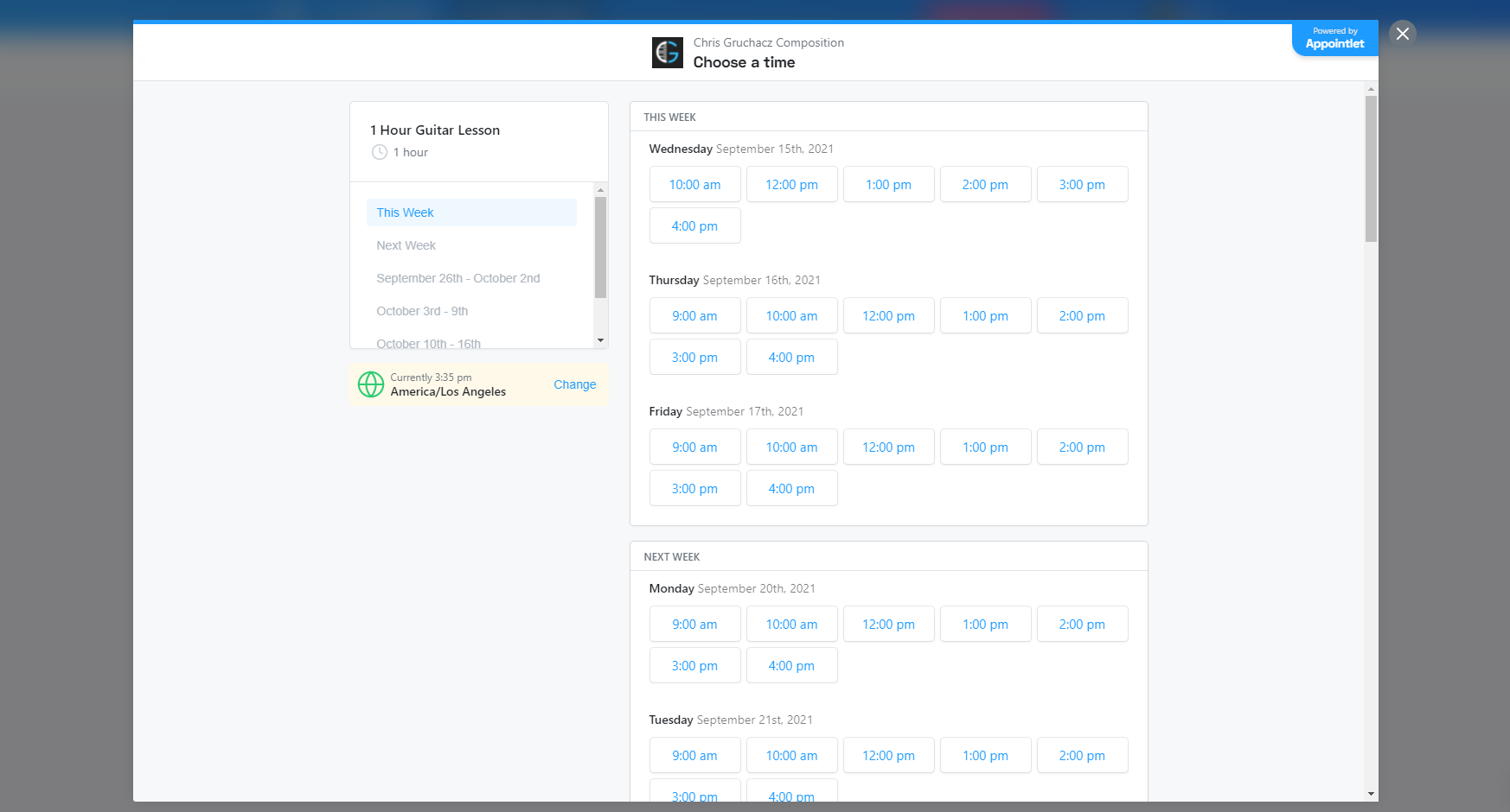 Appointlet, das beste Zeitmanagement-Tool zum Planen von Terminen