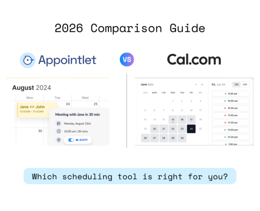 Appointlet vs Cal.com: A Detailed Comparison (2026)