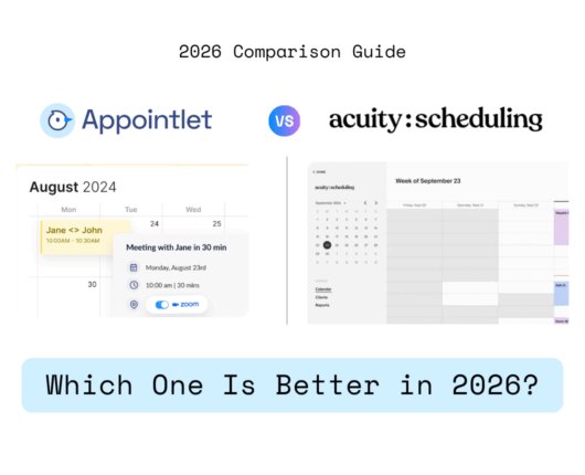 Appointlet vs Acuity Scheduling: Which One Is Better in 2026?